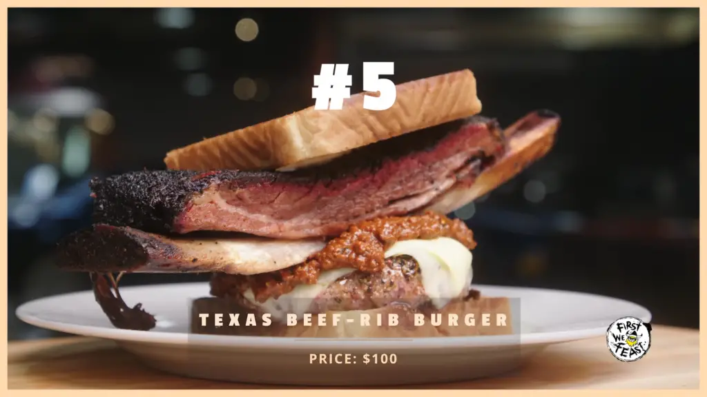 Texas Beef-rib burger