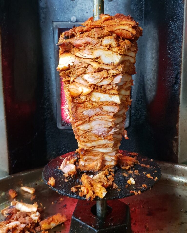 Hjemmelavet durumrulle med kebab
